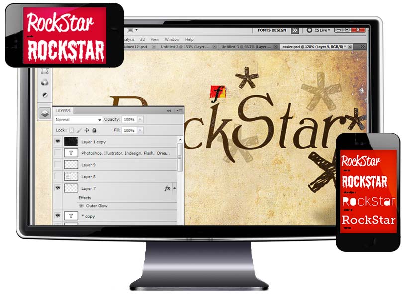 DiskFonts on iPhone and iPod and Android