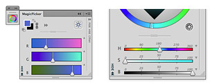 MagicPicker Color Wheel example 4 MagicPicker Color Wheel example 4